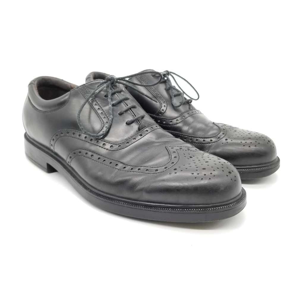 Rockport Leather Wingtip Oxfords Dress Shoes Sz 11